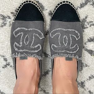 CHANEL Distressed Espadrille